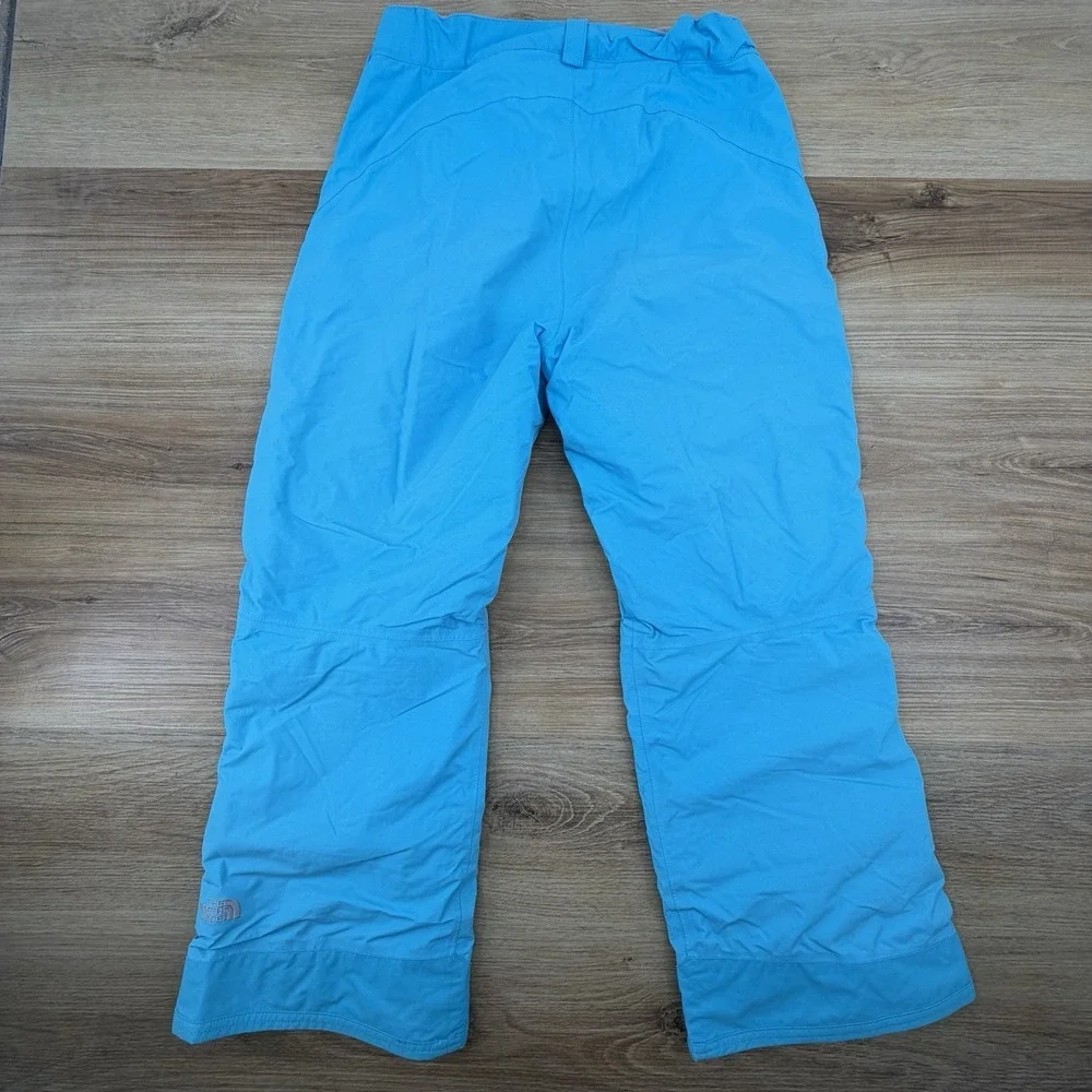 North Face Hyvent Snow Pants Girls XL‎ Blue Insulated Ski Loose Outdoor Sport - Picture 3 of 8